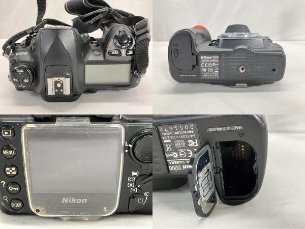 【動作保証】Nikon D200 カメラ ボディ MB-D200 バッテリーパック付 一眼レフ ニコン ジャンク W8758227_画像6