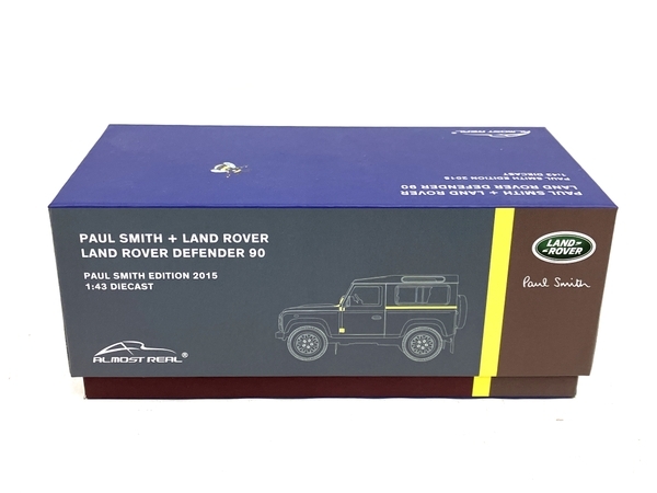 ALMOST REAL Land Rover Defender 90 ランドローバー ディフェンダー 90 1/43 ミニカー 中古 良好 M8815719_画像2