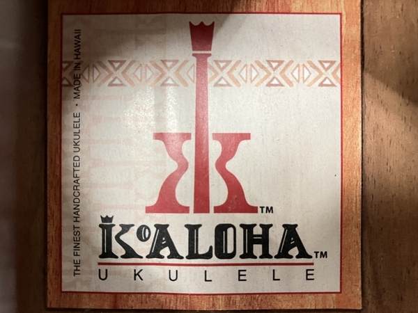 【動作保証】KOALOHA KSM-00 2016年製 コアロハ ソプラノ ウクレレ 中古 W8805575の画像8