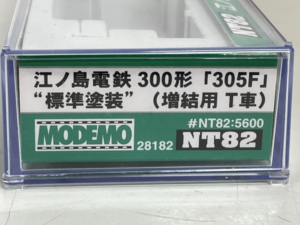 MODEMO NT82 江ノ島電鉄 300形 305F 標準塗装 増結用T車 鉄道模型 Nゲージ 中古 美品 K8812336の画像3