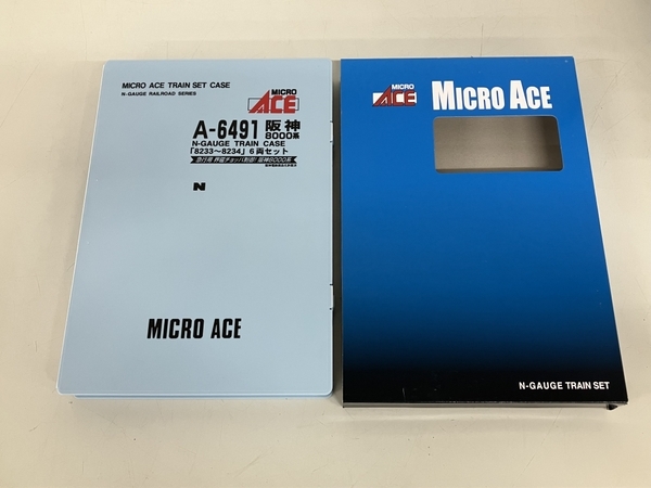 MICRO ACE マイクロエース A-6491 阪神 8000系 急行用 界磁チョッパ制御 6両セット Nゲージ 鉄道模型 中古 美品 K8811218_画像3