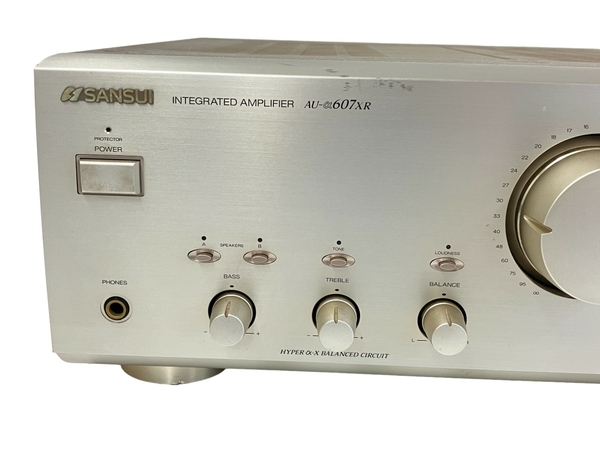 【動作保証】SANSUI AU-α607XR プリメインアンプ インテグレーテッドアンプ サンスイ 音響機材 オーディオ機器 中古 T8789510_画像3