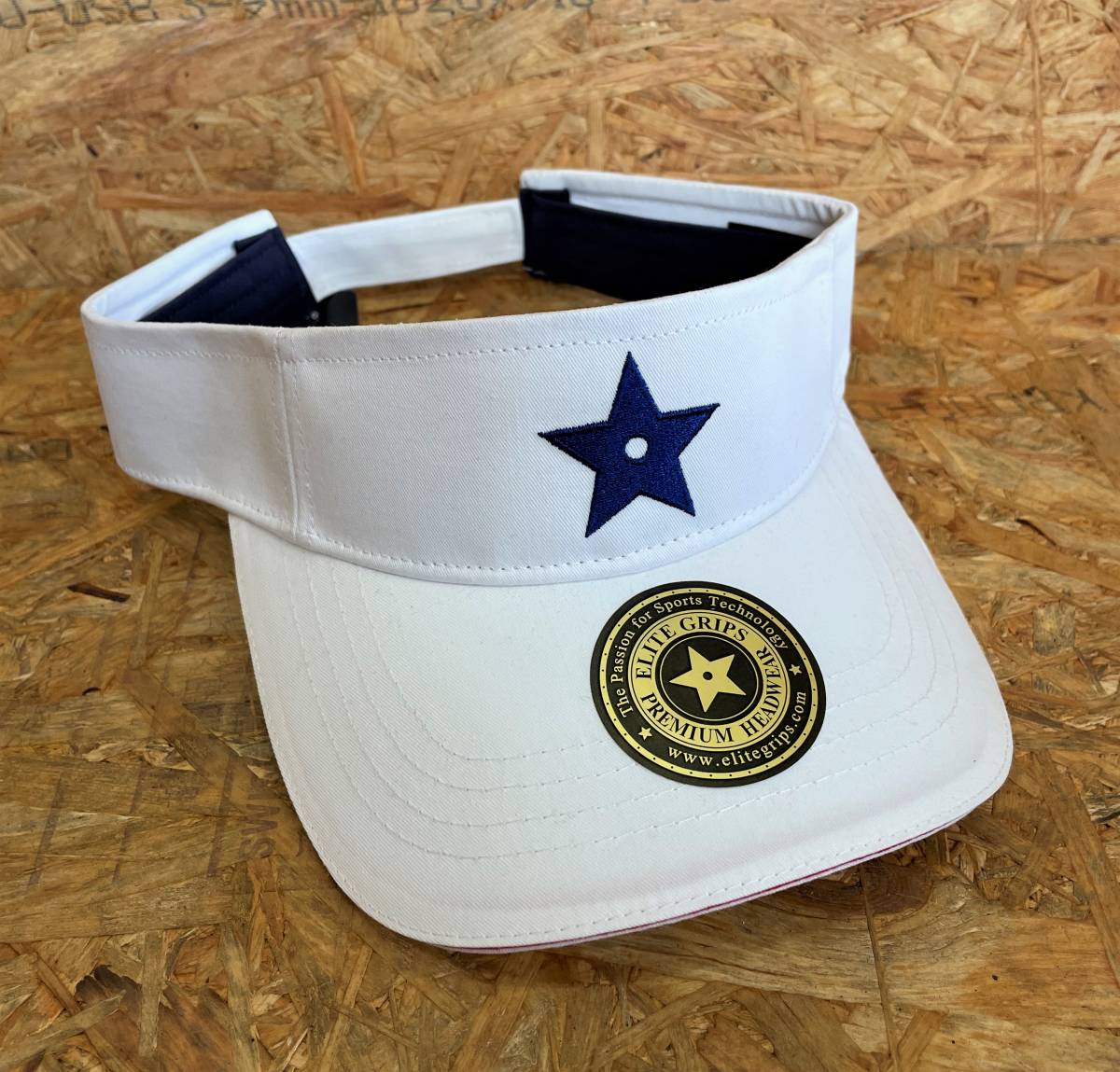 ☆新品☆エリートグリップ☆ロゴマーク サンバイザー☆限定☆SB ☆新品☆エリートグリップ☆ロゴマーク サンバイザー☆限定☆SB