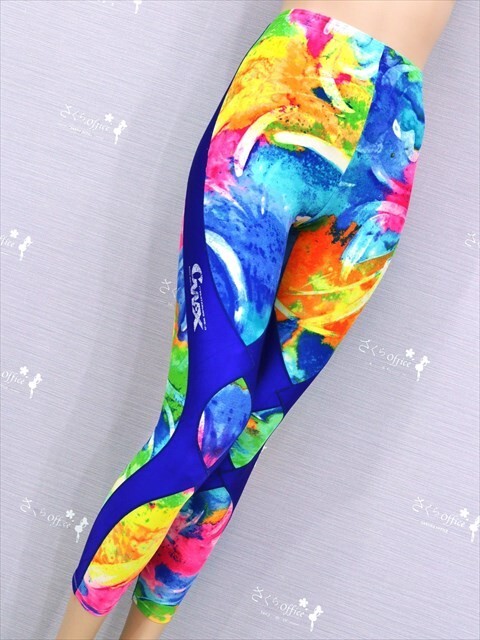 PE2-W98*/ Wacoal /CW-X!3A-KB* colorful Rainbow * training feeling on ..* sport tights * most low price . postage .. packet if 210 jpy 