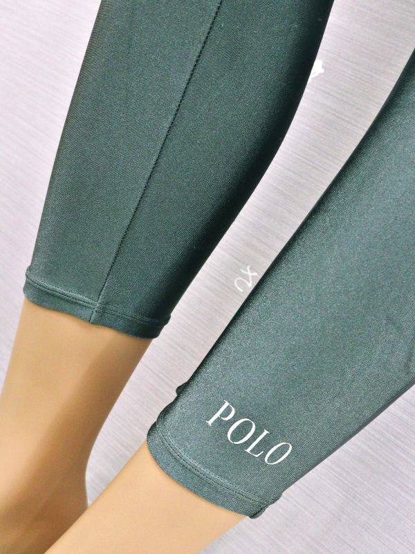 PE2-W03☆//グンゼ/POLO♪日本製*M-Lサイズ*つやグレー☆ロングボトムス※一番安価な送料はゆうパケットなら210円_画像9