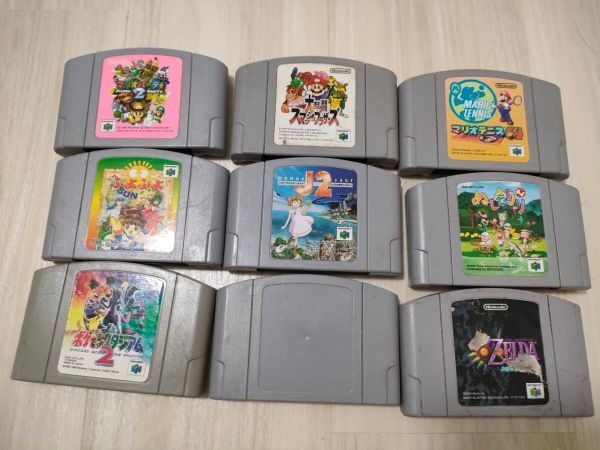 Nintendo ６４ ソフト まとめうり ９本セットの画像1