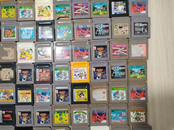 Nintendo ゲームボーイ ソフト まとめ売り 117本 セット 動作未確認の画像5