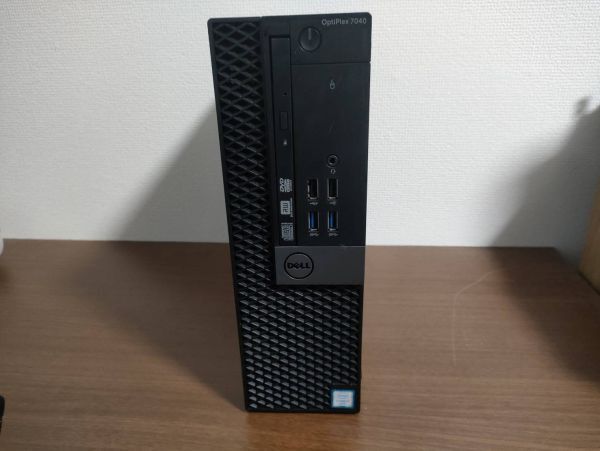 DELL OptiPlex 7040 i3-6100/メモリ8GB HDDなし　bios起動確認のみ　ジャンク品_画像3