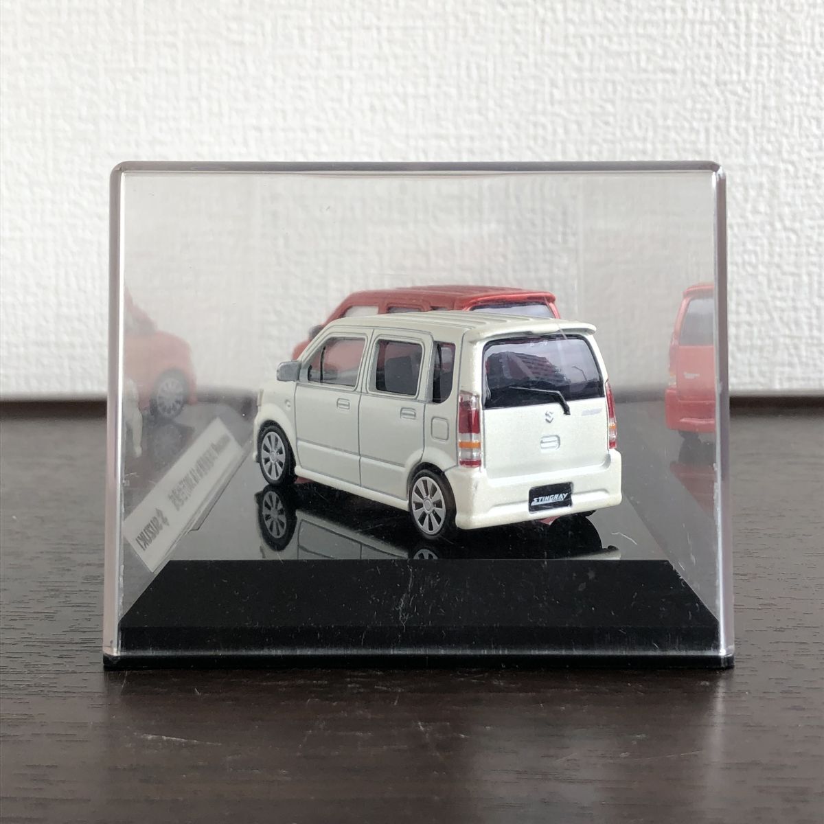 9598 SUZUKI スズキ 記念品 WAGONR ワゴンR 5年連続 No.1 300万台達成 1/43 ミニカー ダイキャスト/44-42_画像4