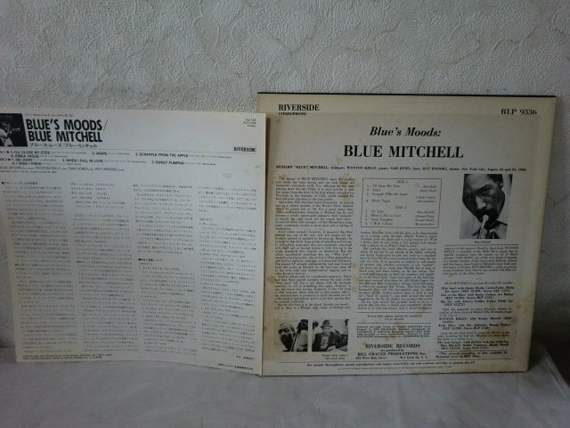 管理(Q)何点でも同送料 LP/レコード/ BLUE MITCHELL ブルー・ミッチェル BLUE'S MOODS ブルース・ムーズ VIJ-128 JAZZ ジャズ 国内盤 希少の画像2