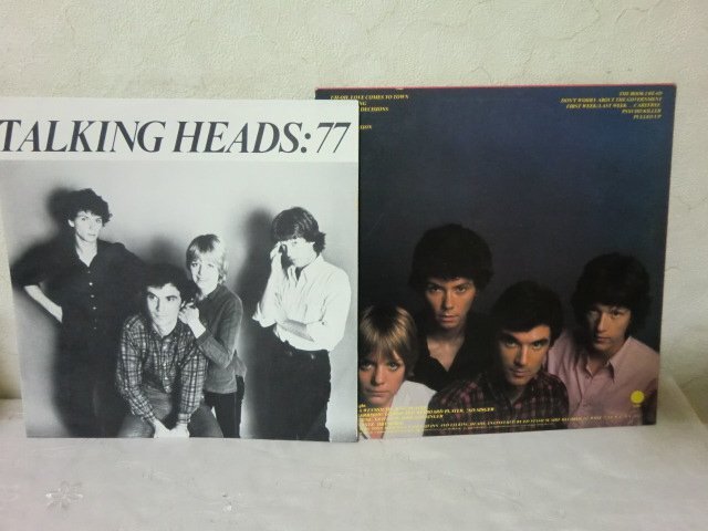 (Q)何点でも同送料 LP/レコード/TALKING HEADS/77/SIRE SR6036/トーキング・ヘッズ/怒りの誕生/希少！の画像2