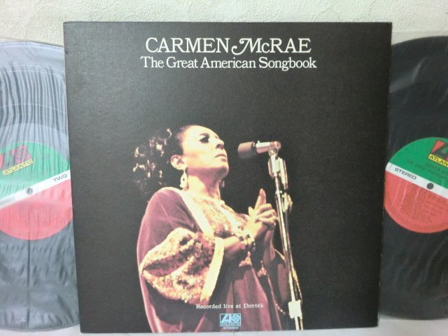 (Q)何点でも同送料 2LP/レコード/グレート アメリカン ソングブック カーメンマクレ/P-4569-70/CARMEN MCRAE THE GREAT AMERICAN SONGBOOKの画像1