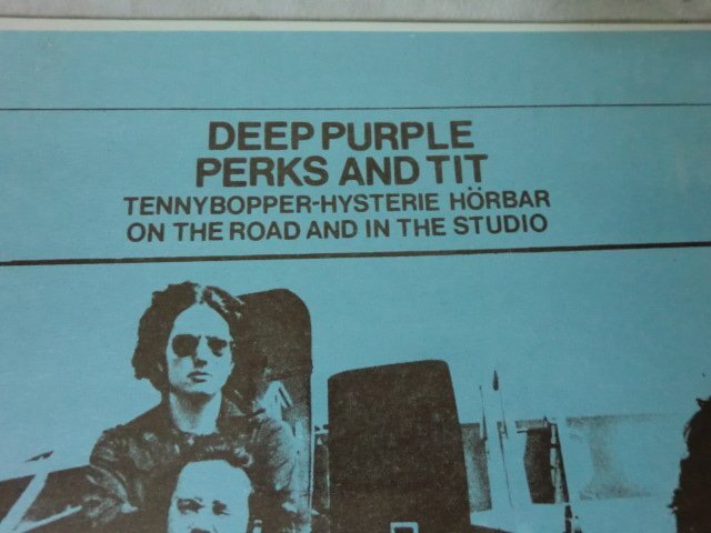 (D)何点でも同送料 LP/レコード/シュニリンク袋付/ディープ・パープル DEEP PURPLE/PERKS AND TIT/TAKRL 1930の画像2