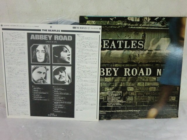 (Q)何点でも同送料 LP/レコード(5)ビートルズ/アビイ・ロード/APPLE EAS80560/Beatles, The ABBEY ROADの画像2