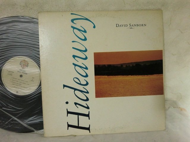 (H)何点でも同送料 LP/レコード/デイヴィッド・サンボーン ハイダウェイ/David Sandborn Hideaway P10775W WARNER BROS/P-10775W_画像1