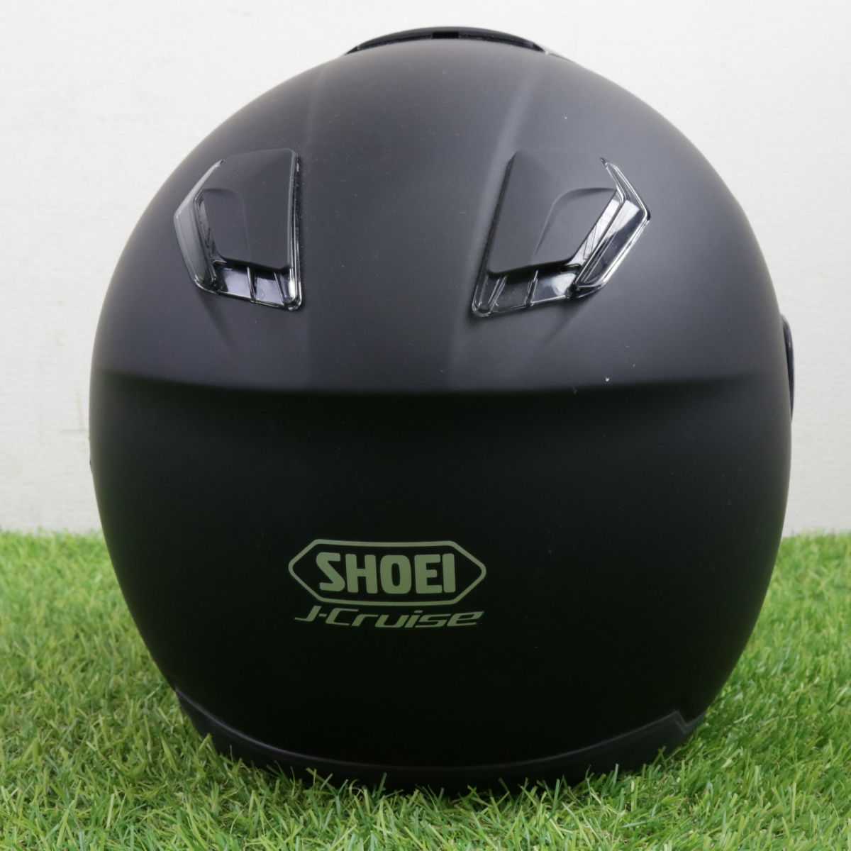 【巾着・説明付き】SHOEI J-Cruise フルフェイスヘルメット 57㎝ ショウエイ ブラックカラー 趣味 初心者 コレクション 015FCKFR30の画像9