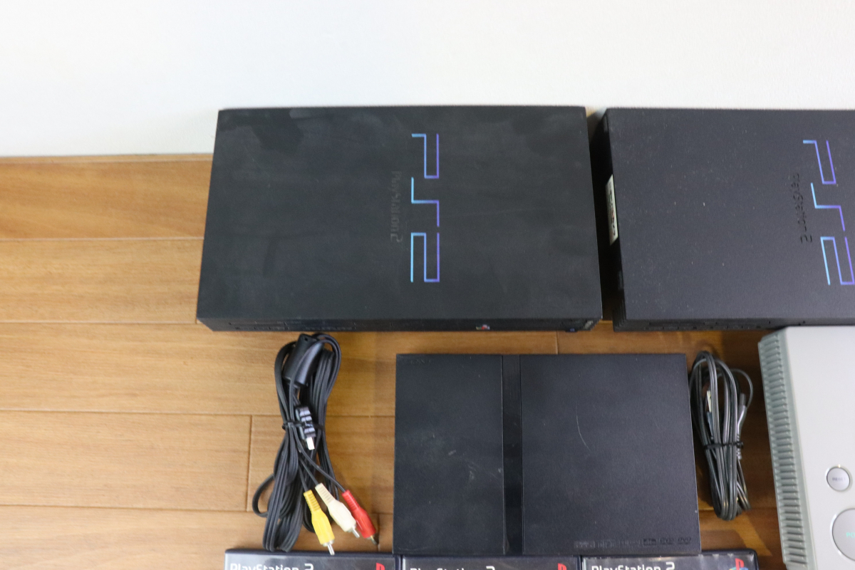 ★【ゲーム機・ソフトまとめ】 総重量約12.5kg PlayStation1 2 プレイステーション1 2 ソフト付き 家庭用 趣味 コレクション 006FOKFY39_画像2