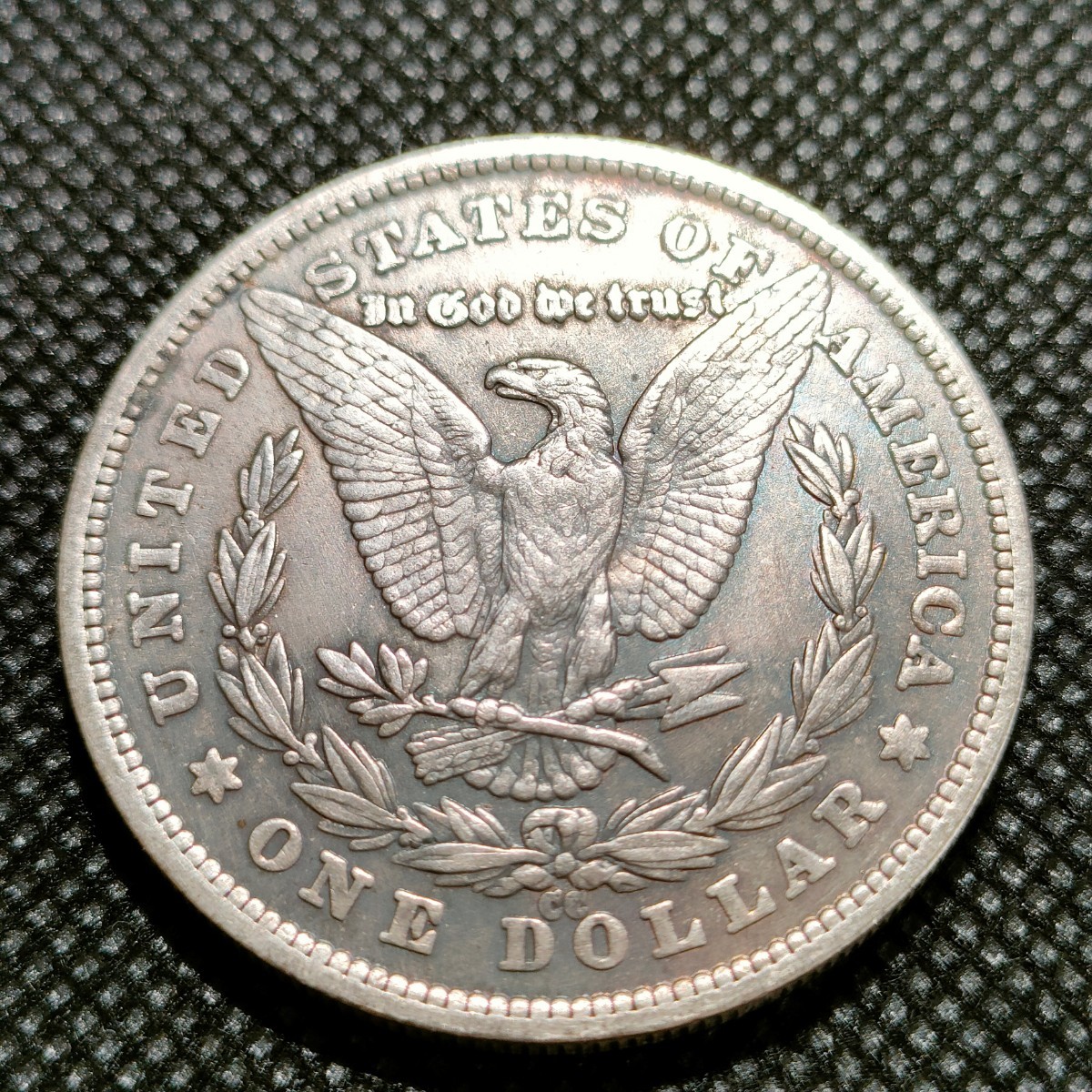 4709 アメリカ古銭 ルンペンメダル 約38mm イーグル チャレンジコイン コイン アンティーク ホーボーの画像2