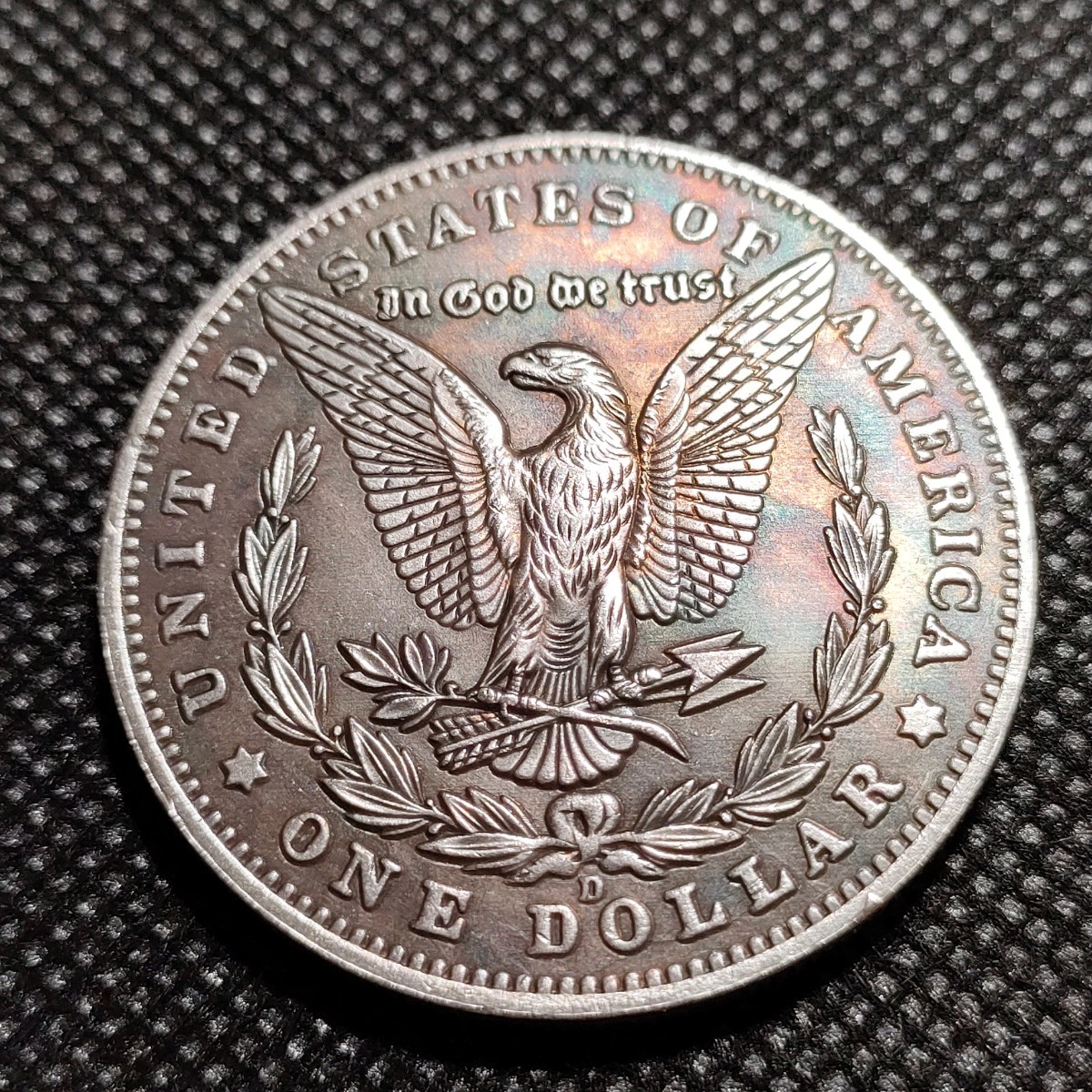 5000　アメリカ古銭　ルンペン　約38mm　イーグル　チャレンジコイン　コイン　アンティーク　ホーボー_画像2