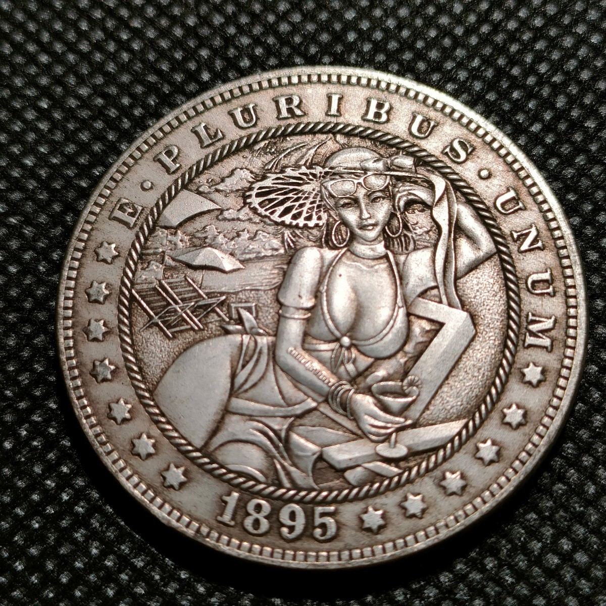 5332　アメリカ古銭　ルンペン　イーグル　チャレンジコイン　コイン　アンティーク　ホーボー_画像1