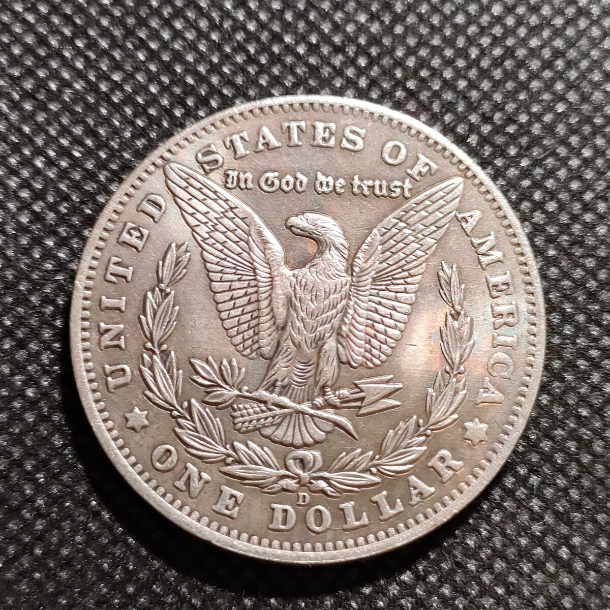 5908 アメリカ古銭 ルンペン 約38mm イーグル チャレンジコイン コイン アンティーク ホーボーの画像2