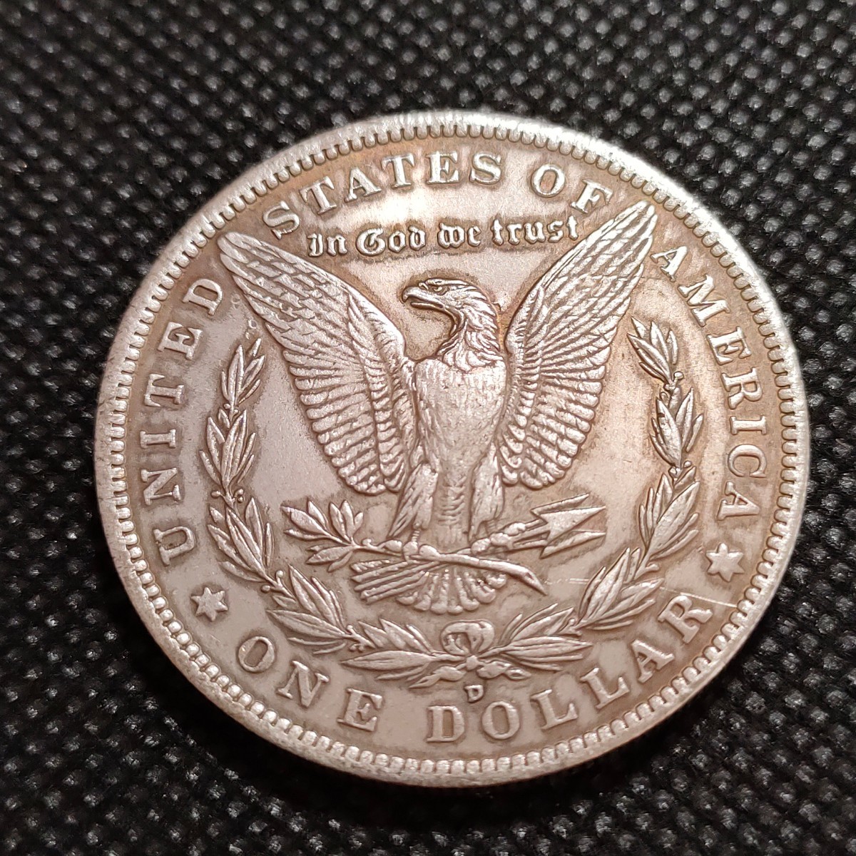 6213　アメリカ古銭　ルンペン　約38mm　イーグル　チャレンジコイン　コイン　アンティーク　ホーボー_画像2