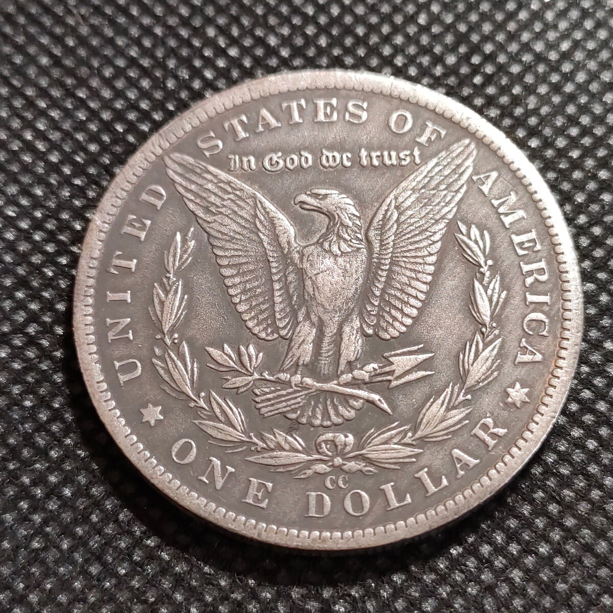 6410　アメリカ古銭　ルンペン　約38mm　イーグル　チャレンジコイン　コイン　アンティーク　ホーボー_画像2