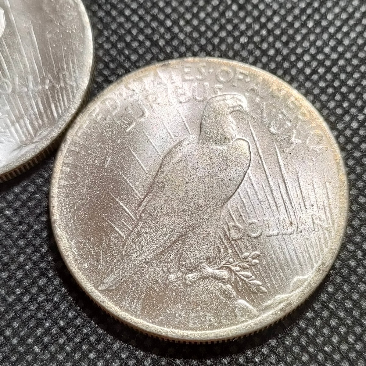 7105 アメリカ古銭 ピースダラー 約38mm イーグル チャレンジコイン コイン アンティークの画像6