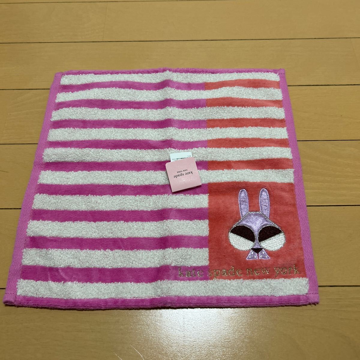 新品未使用　kate spade new york ミニハンカチタオル_画像1