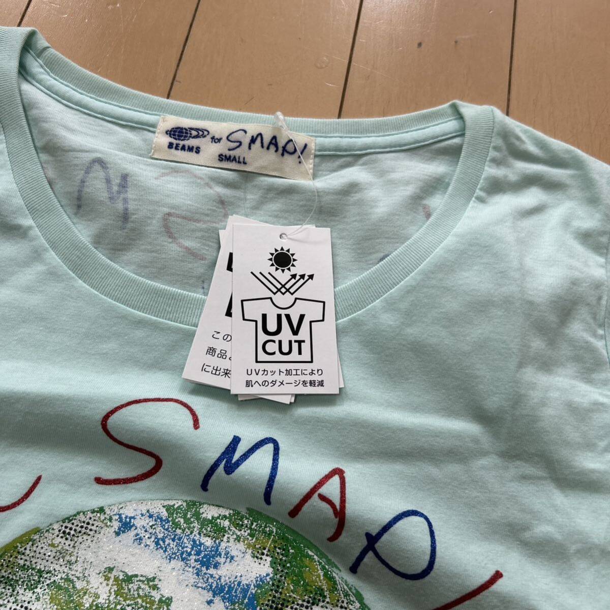 新品未使用 ビームス BEAMS for SMAP レディースSサイズ半袖Tシャツの画像2