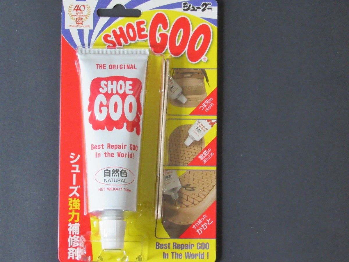 シューグー　自然色(ナチュラル)★新品未開封★SHOE GOO 100g　