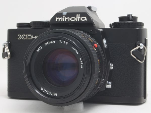 ミノルタ 一眼レフ フィルムカメラ MINOLTA XD-S 単焦点レンズ MD 50mm F1.7の画像2