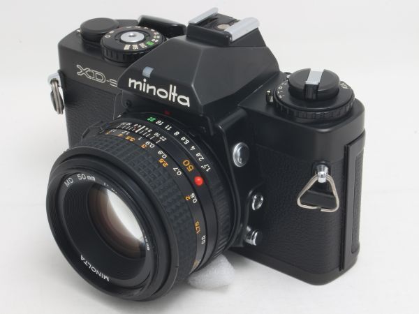 ミノルタ 一眼レフ フィルムカメラ MINOLTA XD-S 単焦点レンズ MD 50mm F1.7の画像3