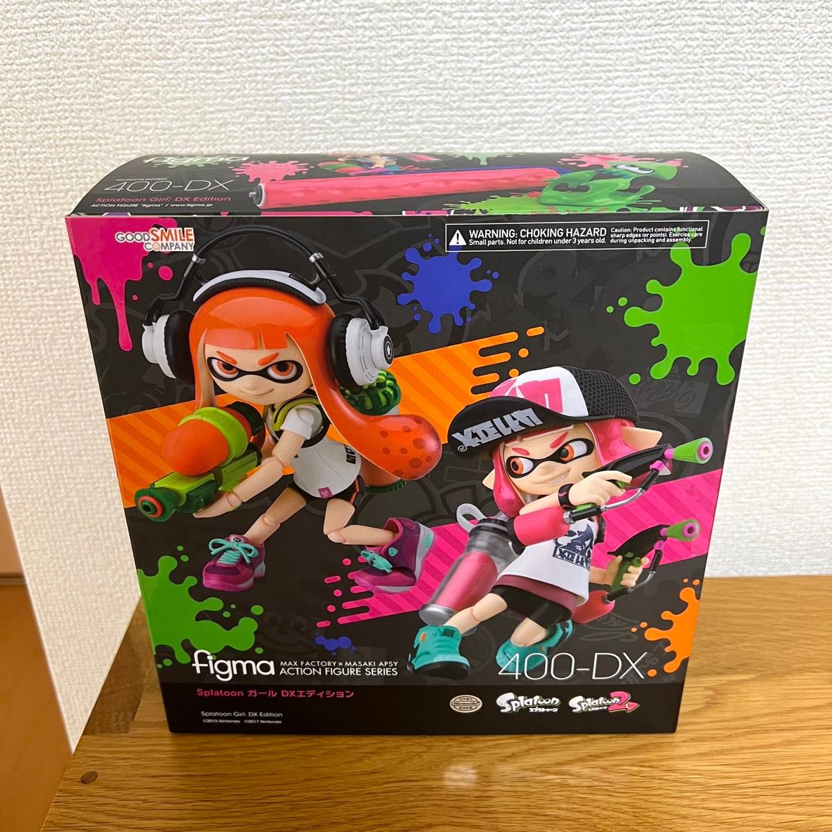 美品 figma 400-DX スプラトゥーン ガール DXエディション