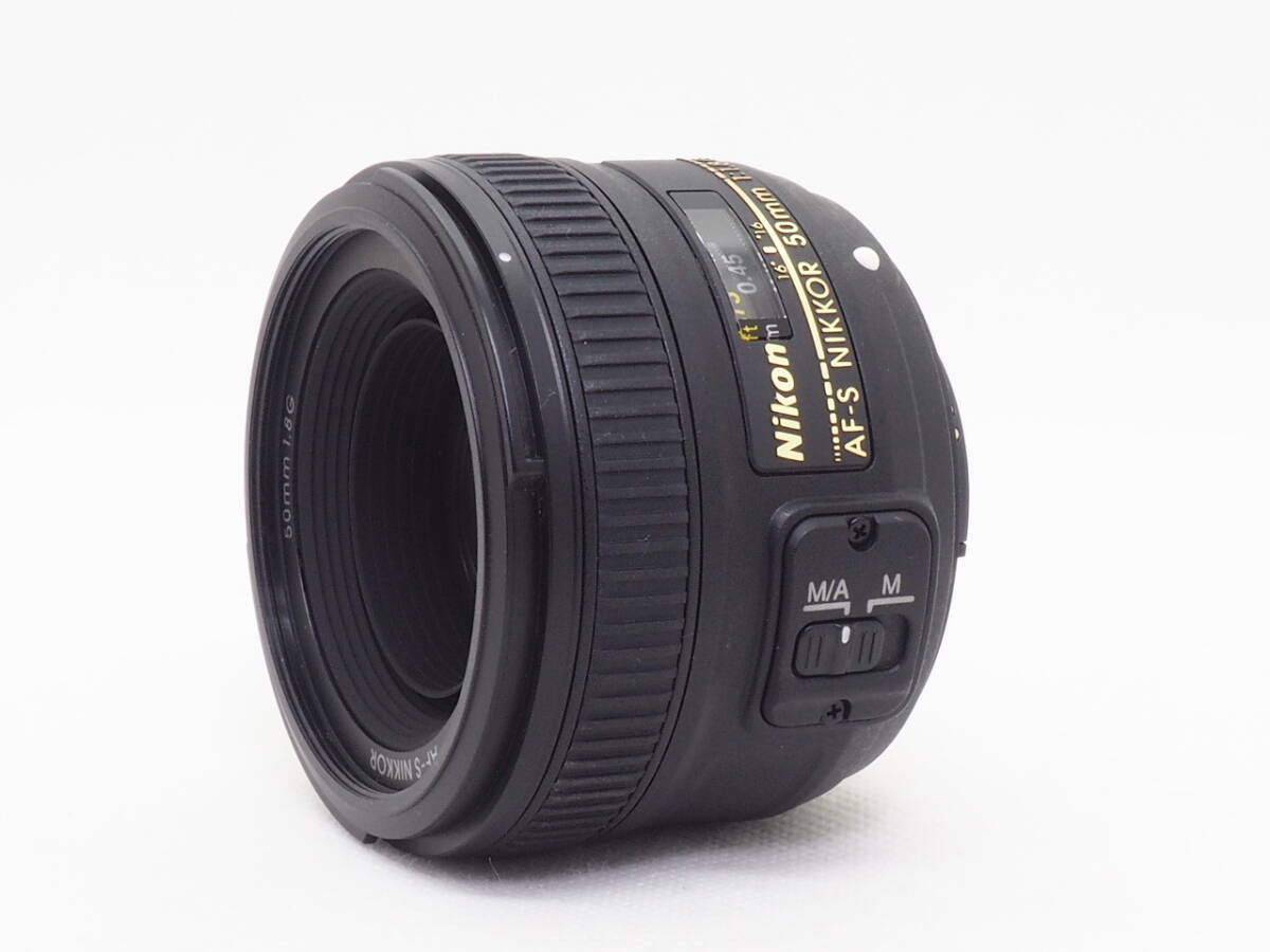 ■美品■ ニコン Nikon AF-S NIKKOR 50mm F1.8 G 《 動作光学良好 付属品 元箱 》 #02077901の画像2