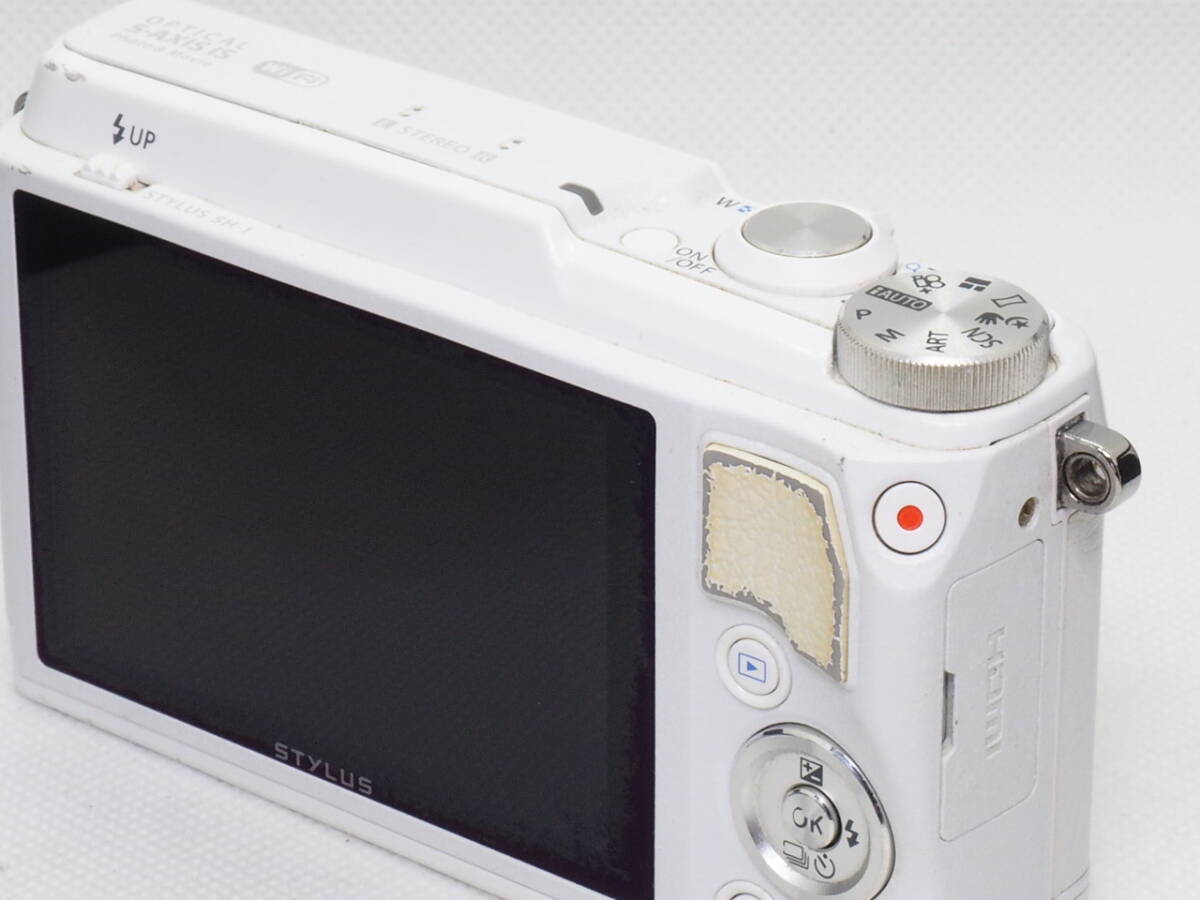 オリンパス OLYMPUS STYLUS SH-1 ホワイト 《 24倍ズーム 5軸手振れ補正 WiFi搭載 》 #02074901_画像6