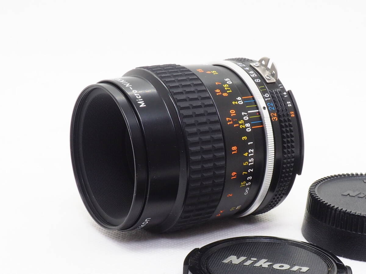 ニコン Nikon Ai-s Micro-NIKKOR 55mm F2.8  定番マクロレンズ #15114901の画像1