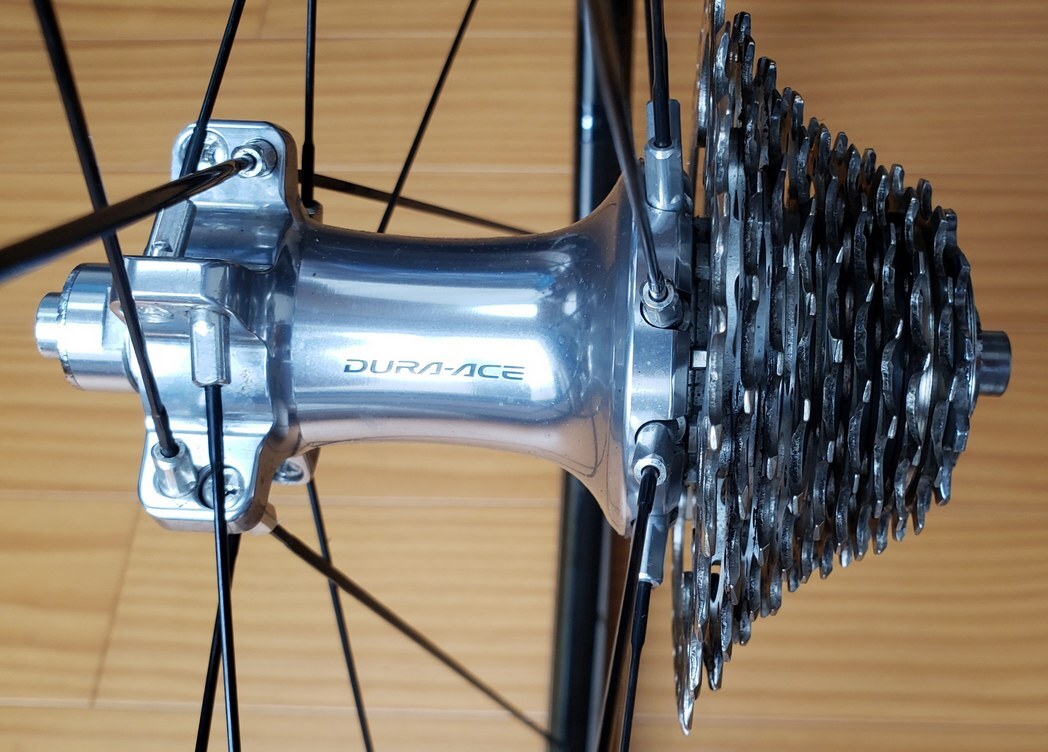 SHIMANO DURA-ACE WH-7801 TU リア 10s C/S＆CORSAタイヤ付属（送料無料）_画像5