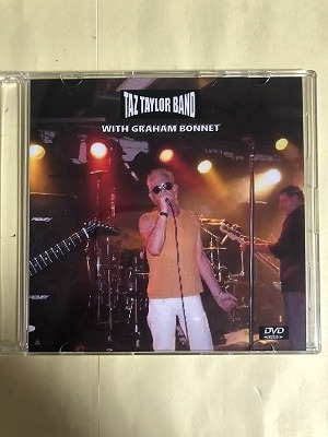 TAZ TAYLOR BAND DVD VIDEO WITH GRAHAM BONNET 2008 1 листов комплект включение в покупку возможность 