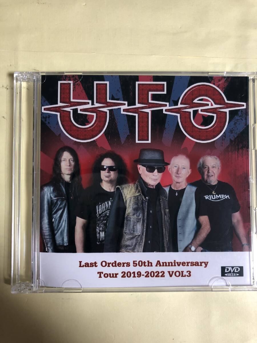 UFO DVD VIDEO LAST ORDERS TOUR 2019-2022 VOL3 2 sheets set including in a package possibility 