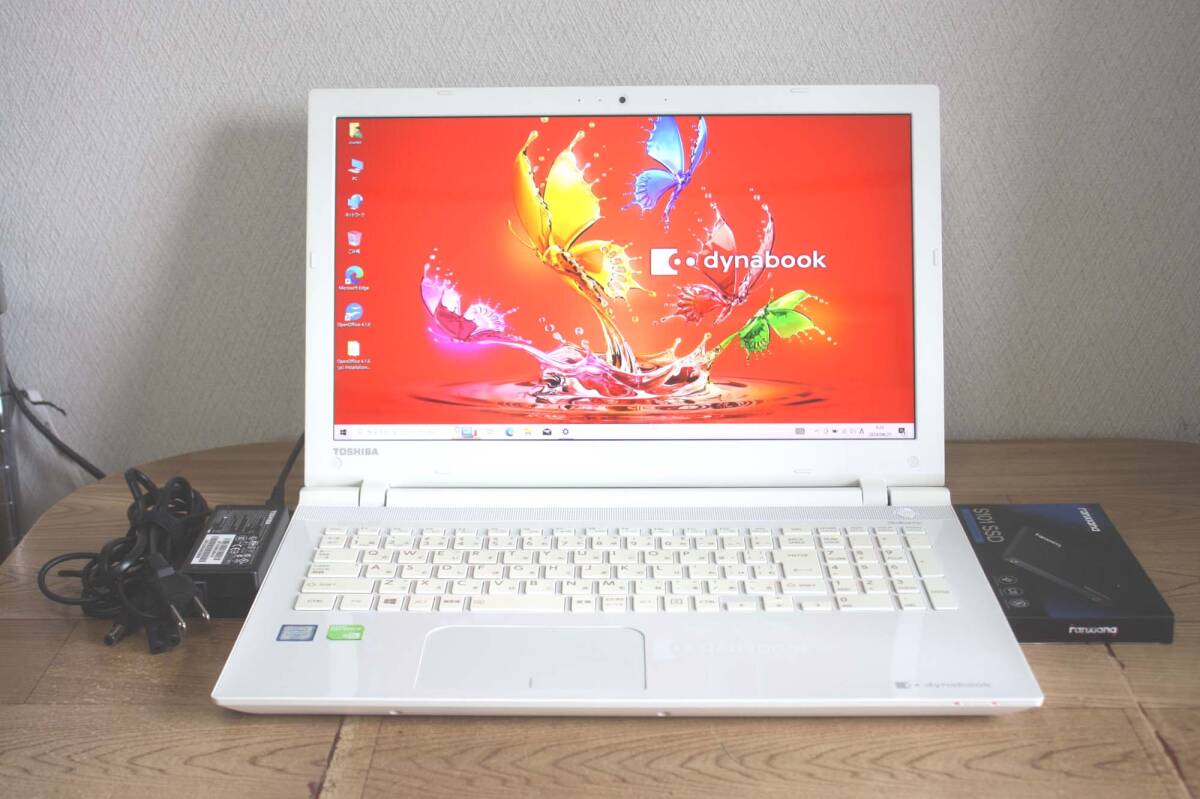 ★☆AZ65VW Core-i7 2.50GHz/新品SSD256GB/8GB/Win10Home/OpenOffice☆★の画像1