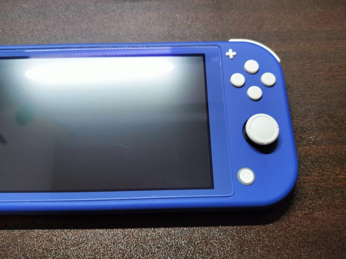 Switch Lite スイッチライト Nintendo 任天堂 ブルー カバー SDカード64GBつき
