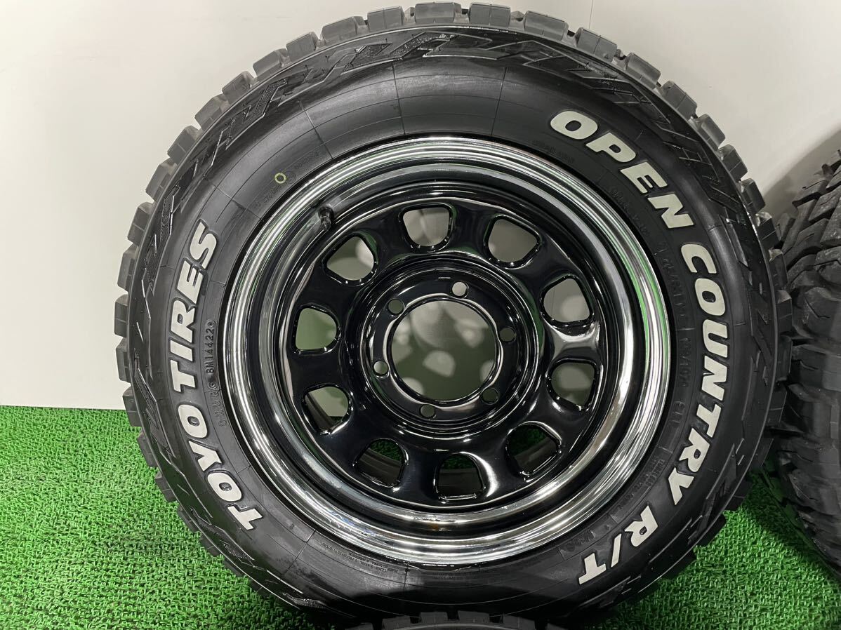 【管理番号243-89】デイトナ DAYTONA 16×6.5JJ+38 OPEN COUNTRY オープンカントリー ハイエース 215/65R16C の画像5