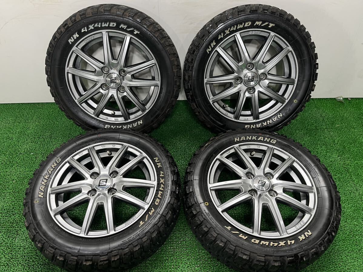 【管理番号 243-74】 SEIN 14×4.5J +45 PCD 100-4H 165/65R14 NANKANG 2021年製 TANK パッソ ルーミー インサイト ソリオ トール 等_画像1