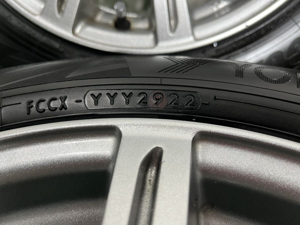 【管理番号 243-103】 ミルアス 14×5.5J +38 PCD 100-4H 165/65R14 YOKOHAMA ice GURD iG70 スタッドレス 2022年 インサイト ソリオ 等_画像6