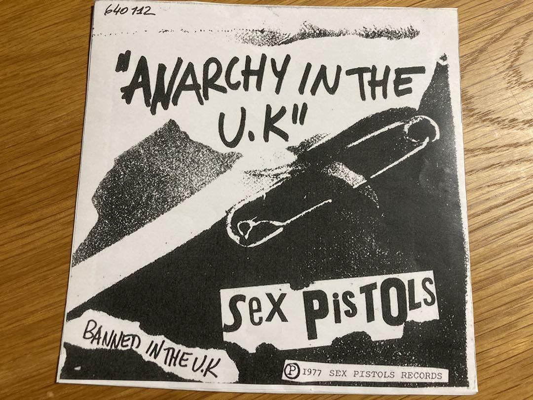 SEX PISTOLS - ANARCHY IN THE U.K 7インチ punk damned clash seditionaries 666 buzzcocks vibrators stiff little fingers の画像1