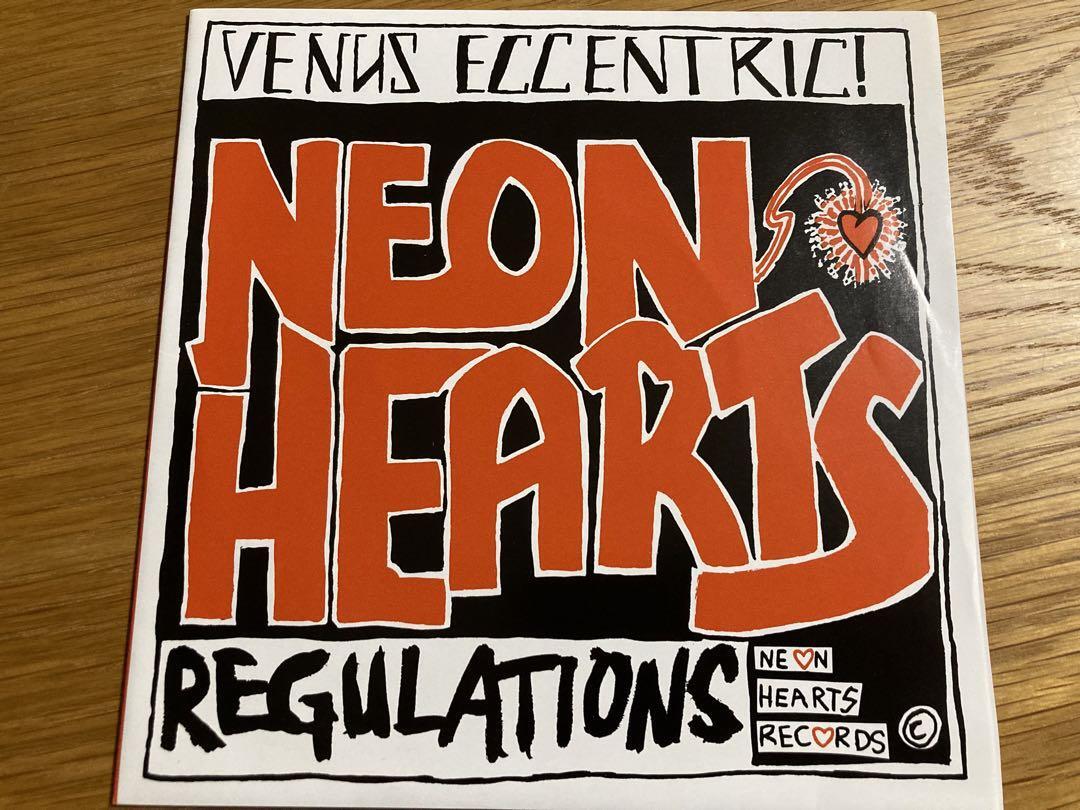 NEON HEARTS 7インチ punk powerpop パンク天国 stiff little fingers xtc nasty facts fast cars rudi undertones victimの画像1