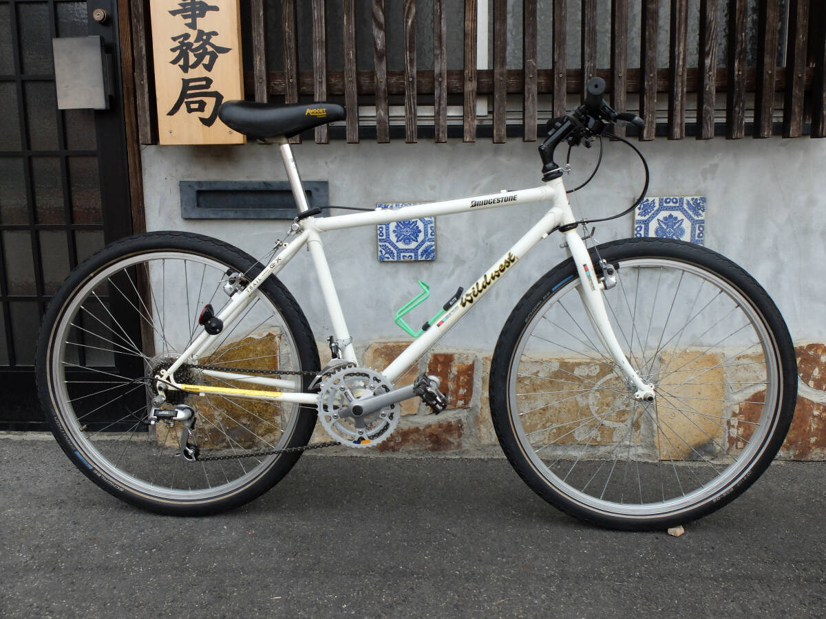 90’ｓ OLD MTB BRIDGESTONE WILD WEST WT420 K ブリヂストン ワイルドウエスト クロモリ・ラグフレーム ベーシックモデルの画像1