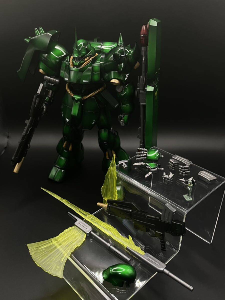 1円スタート MG ギラドーガ GEARA DOGA 全塗装 完成品 キャンディー グラデーション プラモデル ガンプラ 完成品の画像8