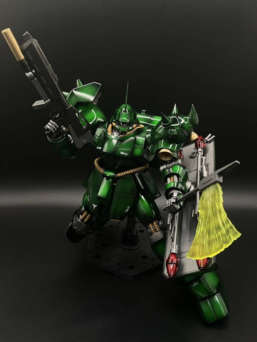 1円スタート MG ギラドーガ GEARA DOGA 全塗装 完成品 キャンディー グラデーション プラモデル ガンプラ 完成品の画像2